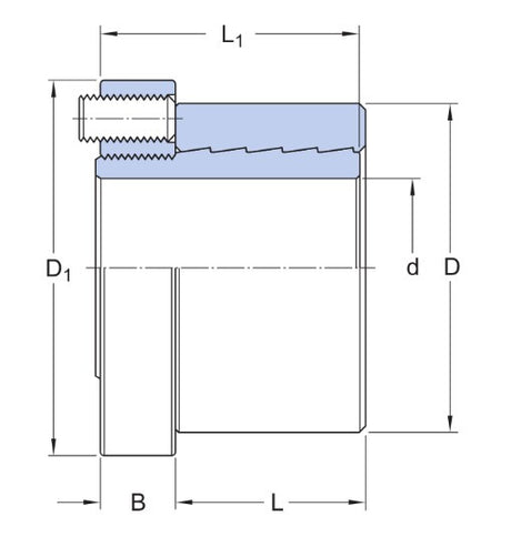 SKF SHT 17 pouzdro