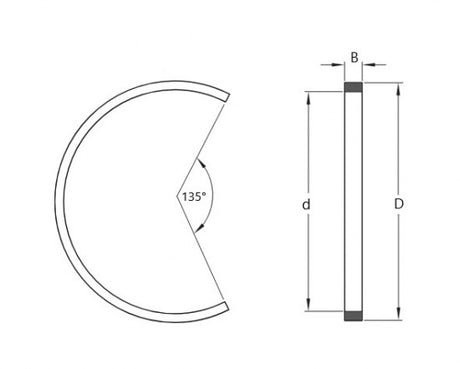 SKF FRB 22/230 polohovací kroužek