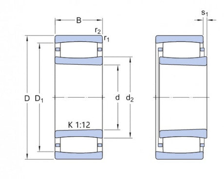SKF C 2217 K/C3 toroidní ložisko CARB