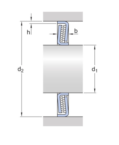 SKF Z 009 F těsnící podložka