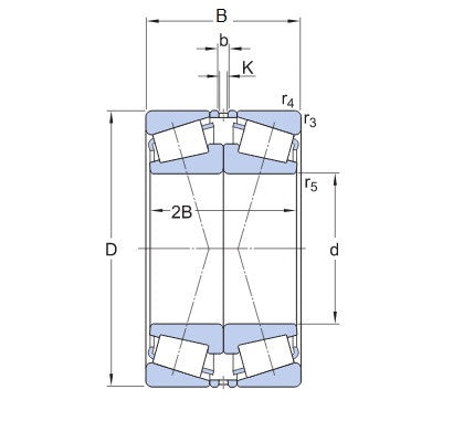 SKF 32215/DF kuželíkové ložisko